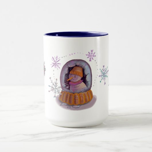 クリスマス 雪だるま マグカップ (中央)