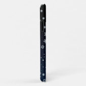 クリスマス:雪の模様 Case-Mate iPhoneケース (裏面/右)