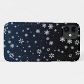 クリスマス:雪の模様 Case-Mate iPhoneケース (裏面(横))