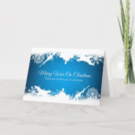 クリスマス、雪片のメリーな戦争 シーズンカード