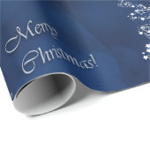 クリスマス（青） ラッピングペーパー (ロールコーナー)