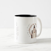 クリスマス | 非常に明るい王 | イエス | ナチュラル ツートーンマグカップ (正面右)