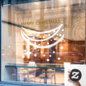 クリスマス 面白い ウィンドウサイン (カフェ窓)