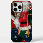 クリスマス 馬に乗ったサンタのスノーアートプリント Case-Mate iPhoneケース (裏面)