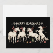 クリスマス 馬好き メリー ホースマス 農夫 ファームライフ (正面/裏面)