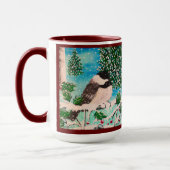 クリスマス《鳥》アメリカゴガラチャッタモン マグカップ (左)