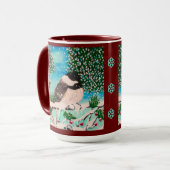 クリスマス《鳥》アメリカゴガラチャッタモン マグカップ (正面左)