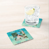 クリスマス《鳥》アメリカゴガラチャッタープレート ペーパーコースター (インサイチュ)