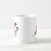 クリスマス《鳥》アメリカゴガラ コーヒーマグカップ (中央)