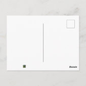 クリスマス《鳥》アメリカゴガラ ポストカード (裏面)