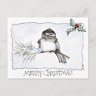 クリスマス《鳥》アメリカゴガラ ポストカード