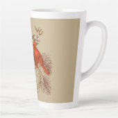 クリスマス（鳥）ショウジョウコウカンチョウ カフェラテマグ (右)