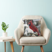 クリスマス(鳥)ショウジョウコウカンチョウ クッション (椅子)