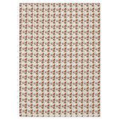 クリスマス（鳥）ショウジョウコウカンチョウ テーブルクロス (正面)