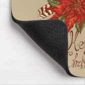 クリスマス（鳥）ショウジョウコウカンチョウ マウスパッド (コーナー)