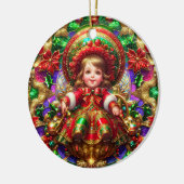 クリスマス~19世紀の子~ セラミックオーナメント (左)