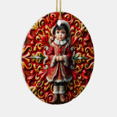 クリスマス～19世紀の子～ セラミックオーナメント (右)