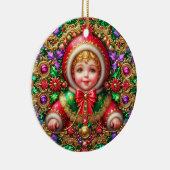 クリスマス~19世紀の子~ セラミックオーナメント (右)