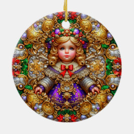 クリスマス~19世紀の子~ セラミックオーナメント