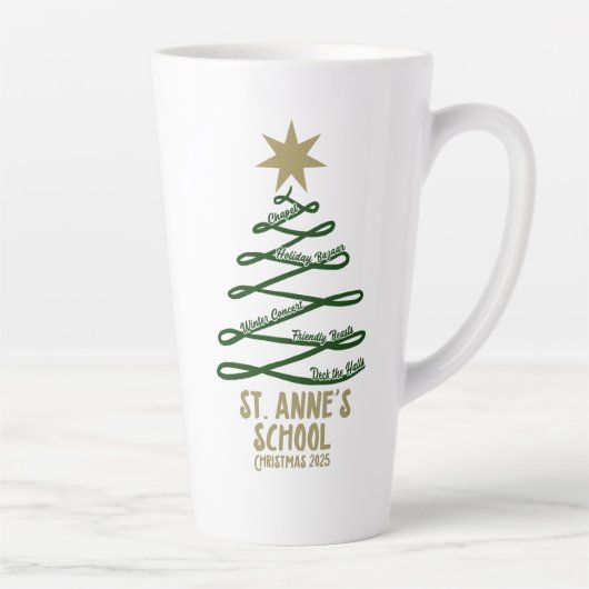 クリスマス 2025 カフェラテマグ (右)