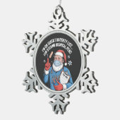 クリスマス 2026, スノーフレークピューターオーナメント (右)