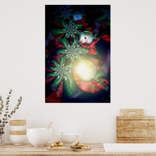 クリスマス(#2) ポスター (キッチン)