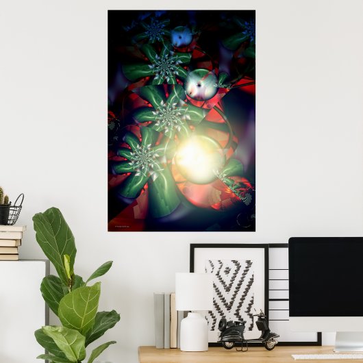 クリスマス(#2) ポスター (ホームオフィス)