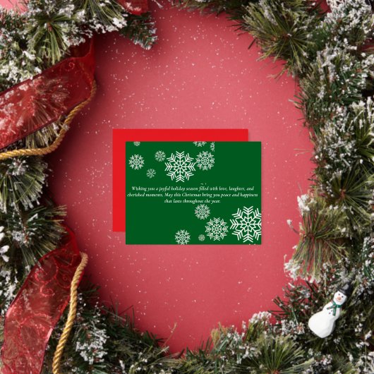 クリスマス 4.25" x 5.6" ホリデー シーズン ポスト カード (インサイチュ)