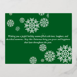 クリスマス  4.25" x 5.6" ホリデー シーズン ポスト カード