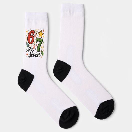 クリスマス 6 7 ソックス (右)