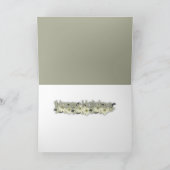 クリスマス- Bichon Frise -たる製造人 シーズンカード (内部)