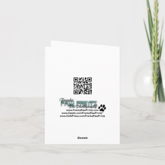 クリスマス – Cairn Terrier – ローラ (裏面)