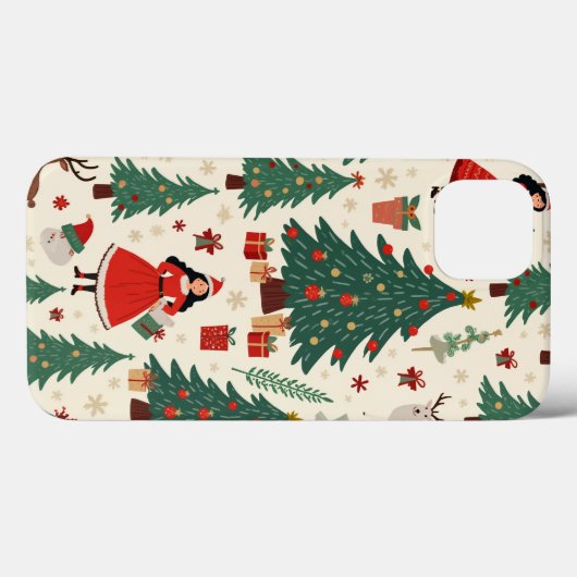 クリスマス Case-Mate iPhoneケース (裏面 (横))