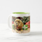 クリスマス- Cockalier -スージー ツートーンマグカップ (正面左)