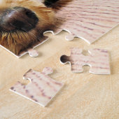 クリスマス- Cockapoo -ルビー ジグソーパズル (側面)