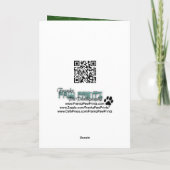 クリスマス- Cockapoo - Maddy シーズンカード (裏面)