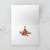 クリスマス- Cockapoo - Sadie シーズンカード (内部)