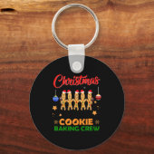 クリスマス Cookie 制作チーム 新しいXmasクッキー職人 キーホルダー (正面)