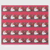 クリスマス- Coton de Tulear - Sophie ラッピングペーパー (フラット)