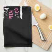 クリスマス – Fa-La-La Mingo Flamingo With Christmas キッチンタオル (四つ折り)