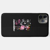 クリスマス – Fa-La-La Mingo Flamingo With Christmas Case-Mate iPhoneケース (裏面(横))