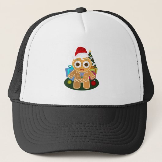 クリスマス – Ginger Bread Man キャップ (正面)