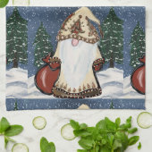 クリスマス GNOME キッチンタオル (折り畳み)