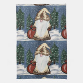 クリスマス GNOME キッチンタオル (縦)