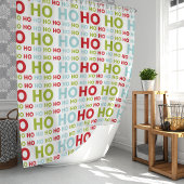 クリスマス HO HO HO シャワーカーテン