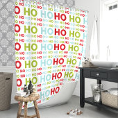 クリスマス HO HO HO シャワーカーテン