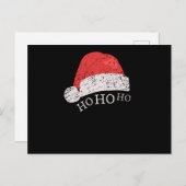クリスマス – Ho Ho Ho ポストカード (正面/裏面)