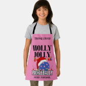クリスマス HOLLY JOLLY PICKLEBALLY エプロン (インサイチュ)