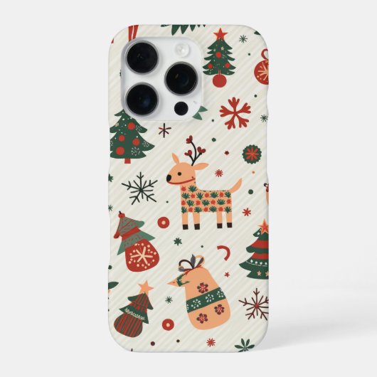 クリスマス iPhoneケース (裏面)