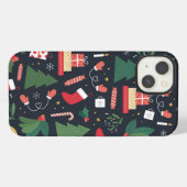 クリスマス iPhoneケース (裏面横)
